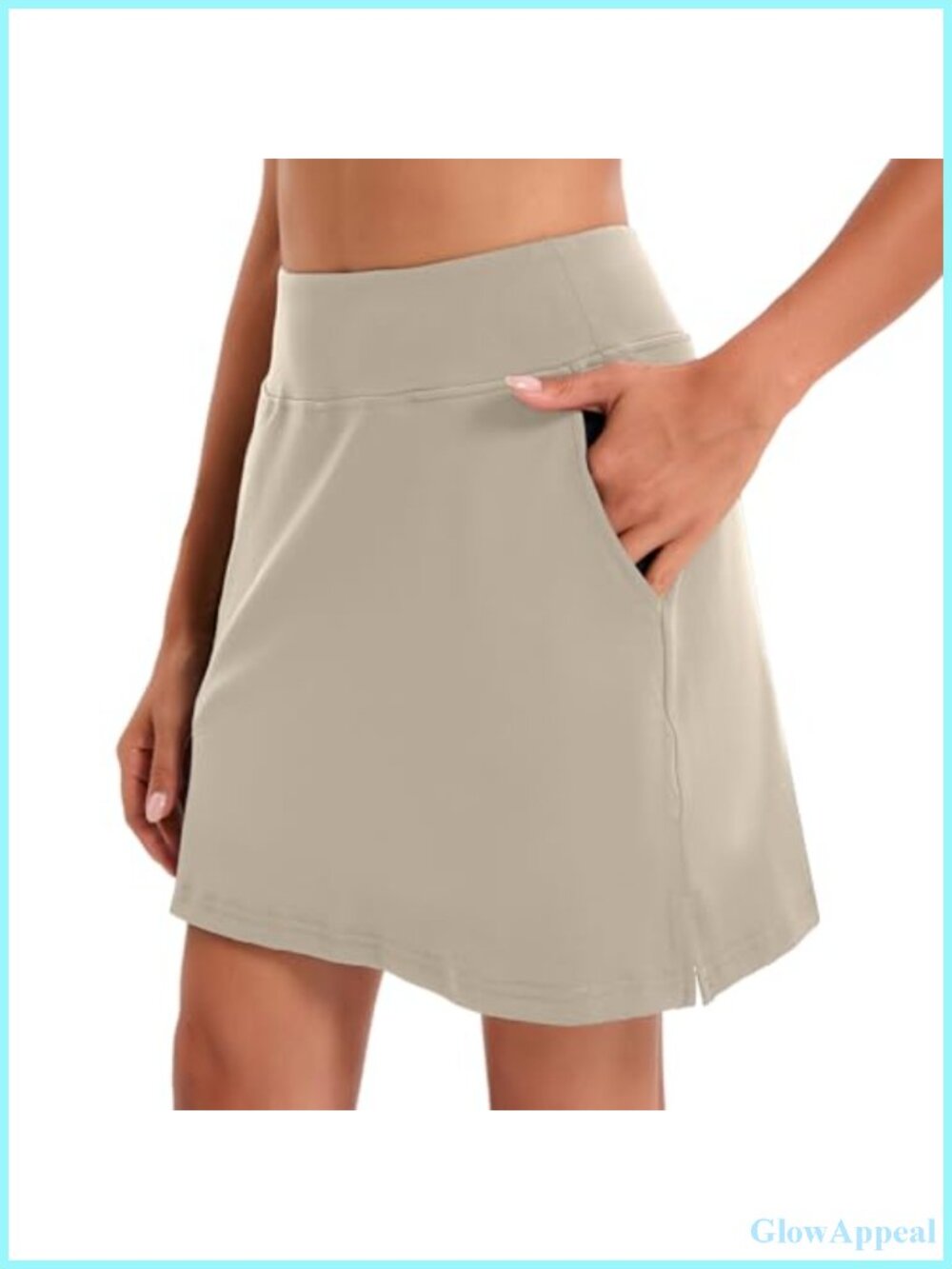 Women's Athletic Skort Tennis Skirt Lightweight Quick-Dry with Pockets